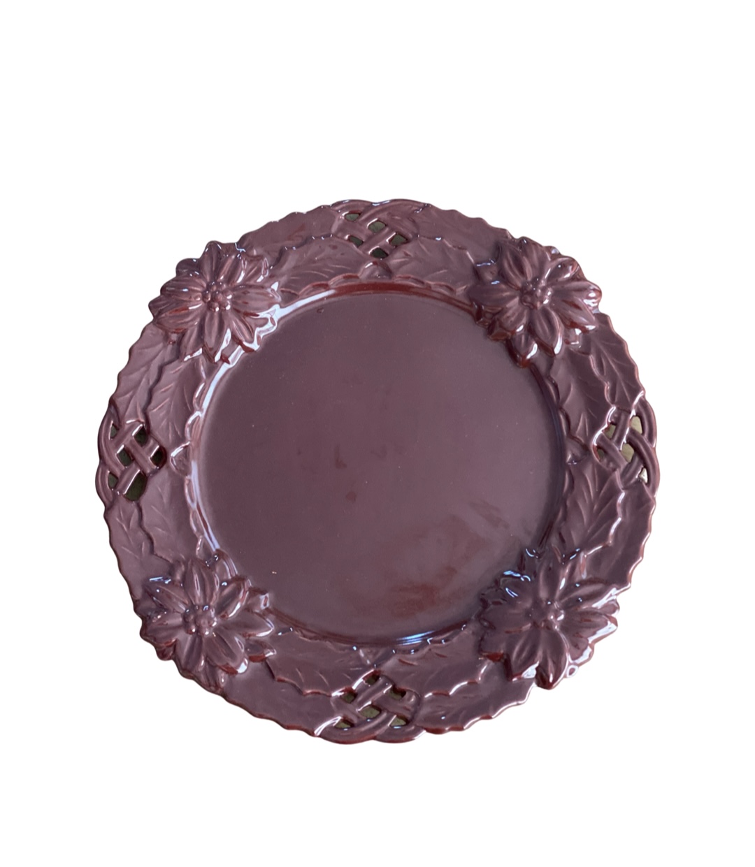 POMEGRANATE SERİSİ BORDO ÇİÇEKLİ SUPLA